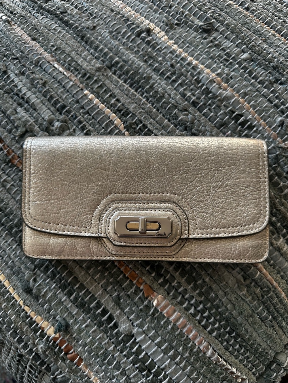 Vintage (‘08) Coach Chelsea Flagship Leather Slim Envelope Wallet